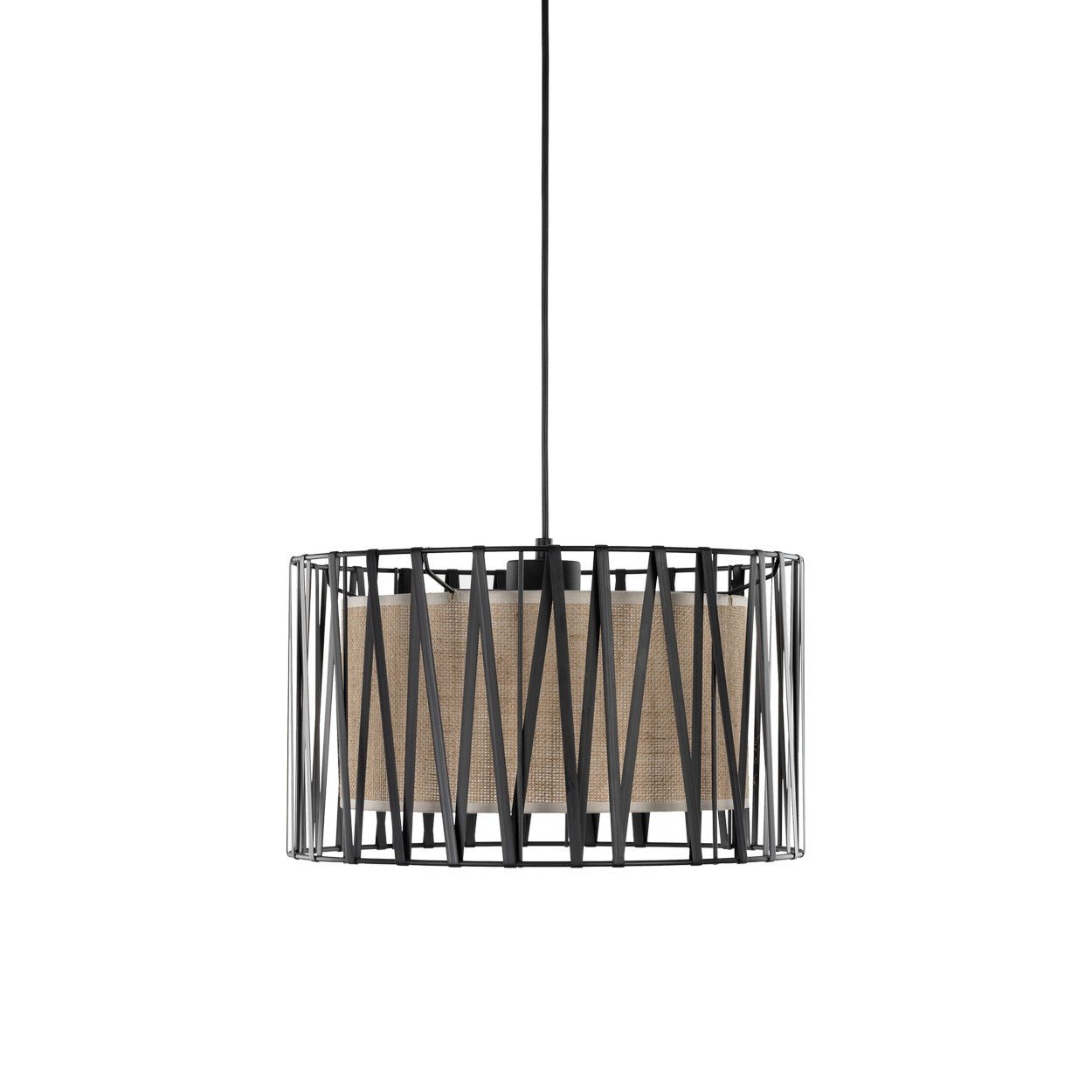 HARMONY NATURE Woven Jute Pendant Light for Dining Room, Bedroom & Living Room - Dekor Butik