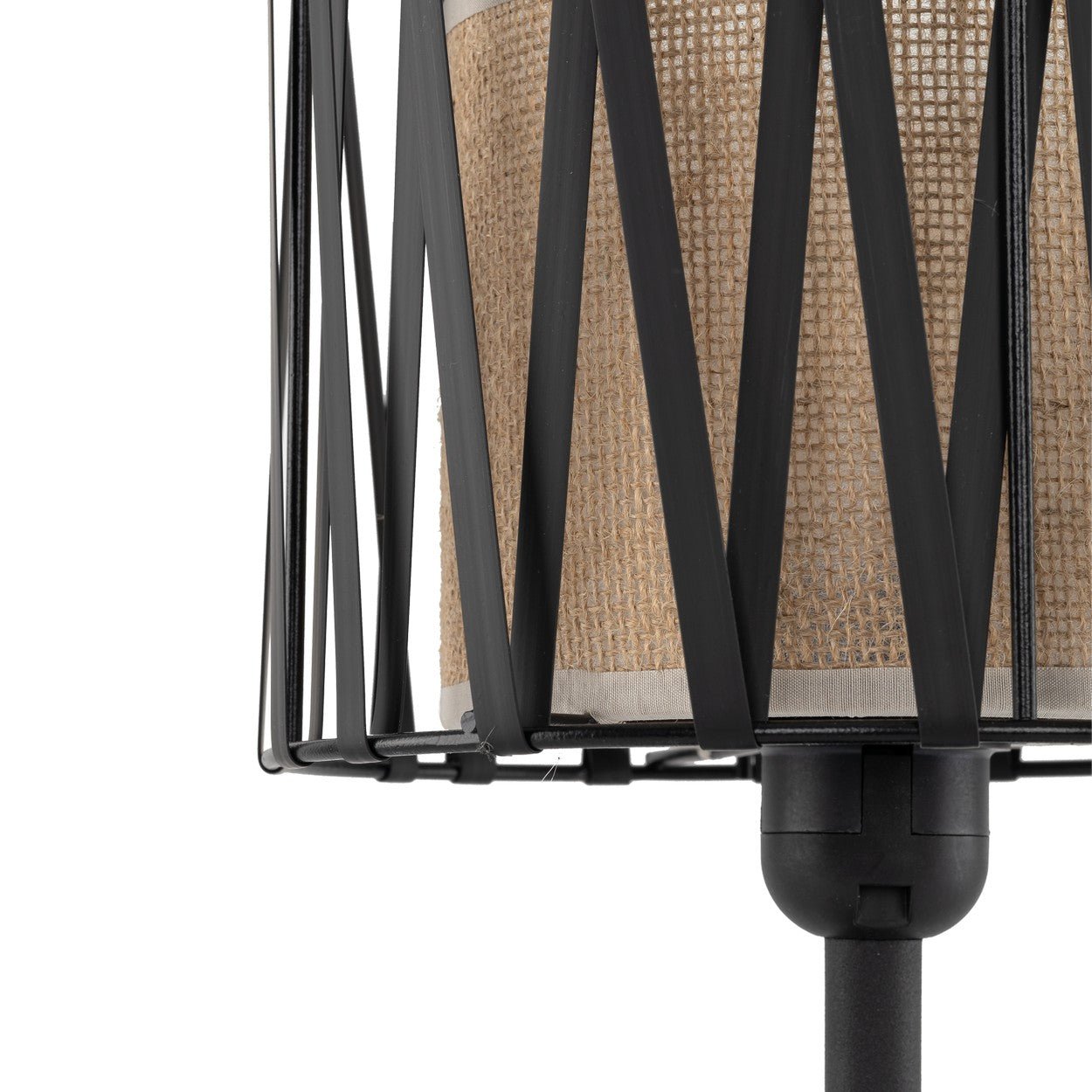 HARMONY NATURE Woven Jute Table Lamp for Bedroom & Nightstand (Clearance) - Dekor Butik