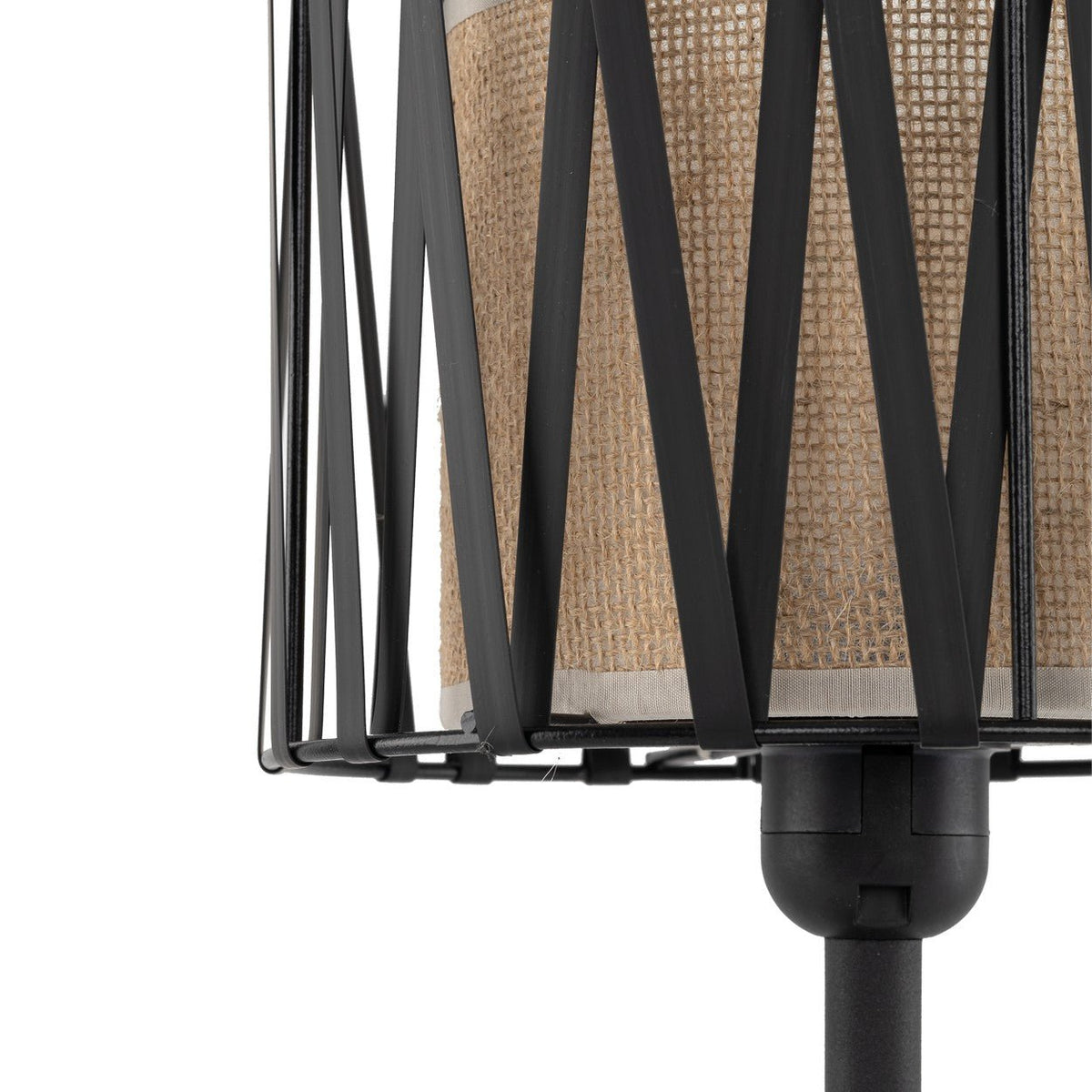 HARMONY NATURE Woven Jute Table Lamp for Bedroom & Nightstand (Clearance) - Dekor Butik