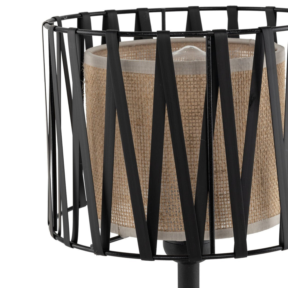 HARMONY NATURE Woven Jute Table Lamp for Bedroom & Nightstand (Clearance) - Dekor Butik