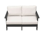 loveseatsHazelnut Polymer Loveseat with Sunbrella® Cushions - Dekor Butik