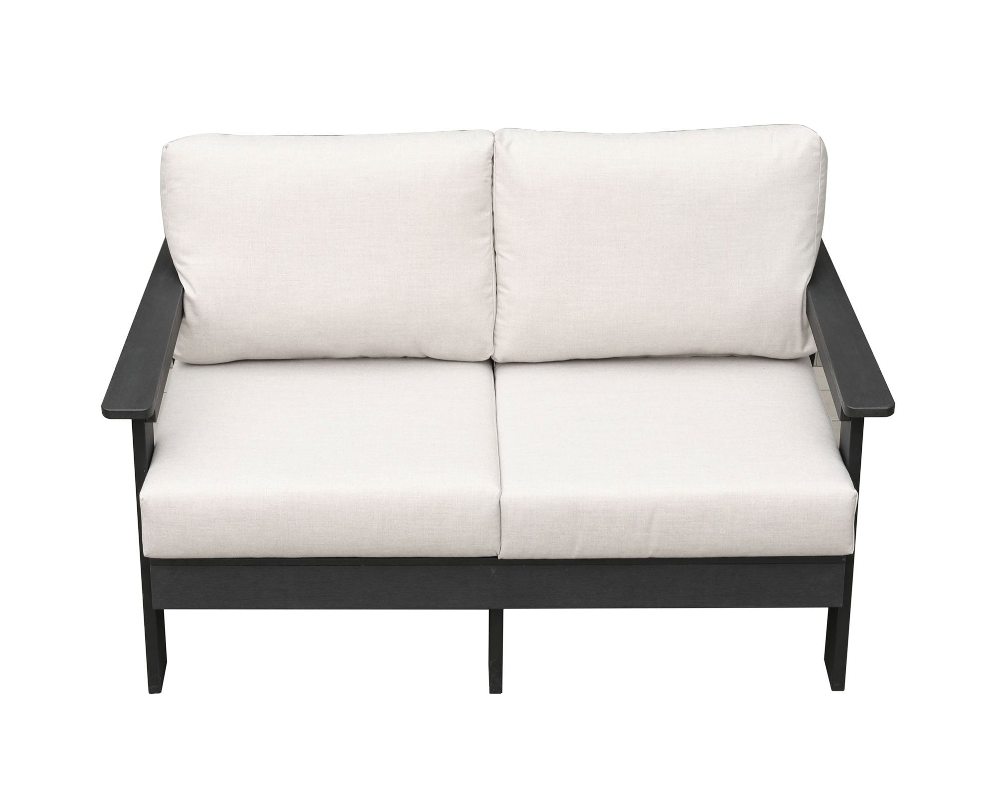 loveseatsHazelnut Polymer Loveseat with Sunbrella® Cushions - Dekor Butik