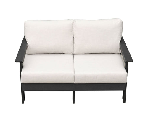 loveseatsHazelnut Polymer Loveseat with Sunbrella® Cushions - Dekor Butik