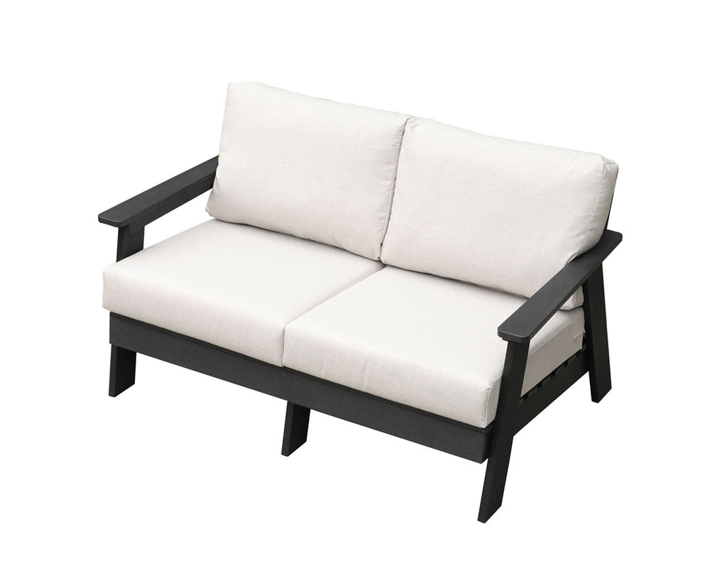 loveseatsHazelnut Polymer Loveseat with Sunbrella® Cushions - Dekor Butik