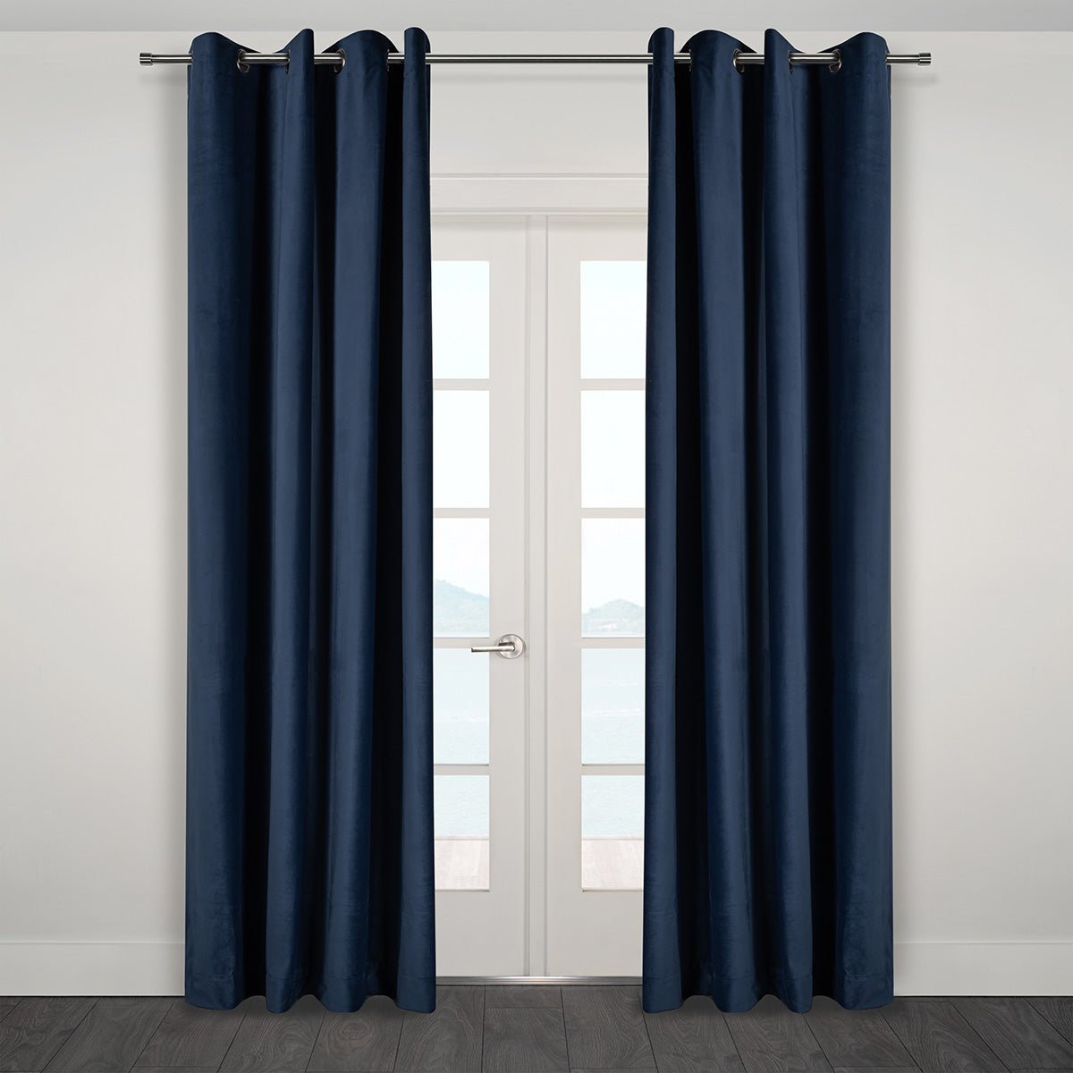 CurtainsHeavy Velvet Textured Curtains 60" x 95" - Dekor Butik