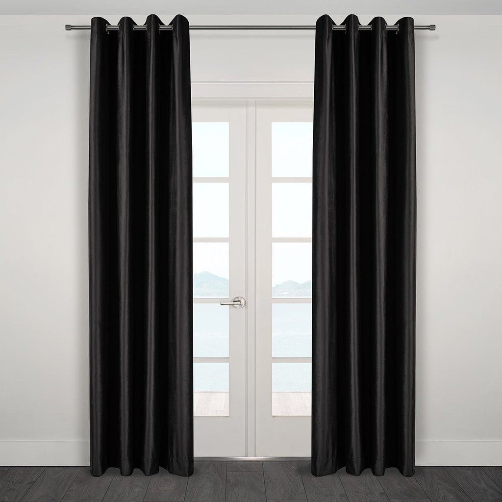 CurtainsHeavy Velvet Textured Curtains 60" x 95" - Dekor Butik