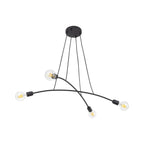 HELIX Black Minimalist Pendant Light 4 (Clearance) - Dekor Butik