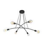 HELIX Black Minimalist Pendant Light 6 (Clearance) - Dekor Butik