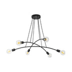 HELIX Black Minimalist Pendant Light 6 (Clearance) - Dekor Butik