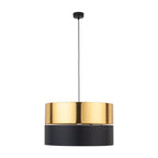 HILTON Black & Gold Pendant Ceiling Light Fixture for Kitchen Island, Dining Room & Living Room – Modern Luxury Lighting - Dekor Butik