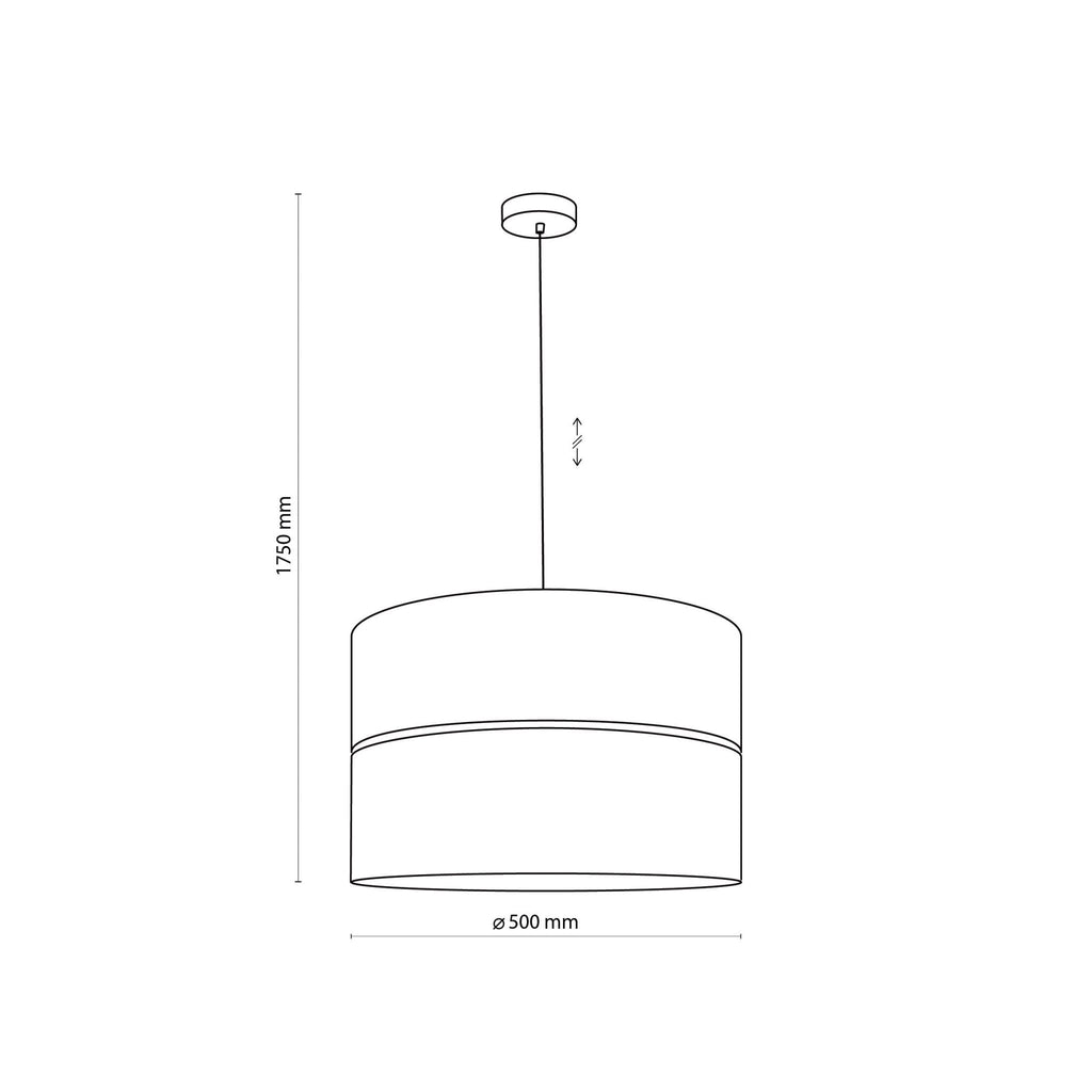 HILTON Black & Gold Pendant Ceiling Light Fixture for Kitchen Island, Dining Room & Living Room – Modern Luxury Lighting - Dekor Butik