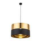 HILTON Black & Gold Pendant Ceiling Light Fixture for Kitchen Island, Dining Room & Living Room – Modern Luxury Lighting - Dekor Butik