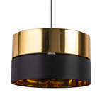 HILTON Black & Gold Pendant Ceiling Light Fixture for Kitchen Island, Dining Room & Living Room – Modern Luxury Lighting - Dekor Butik