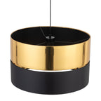 HILTON Black & Gold Pendant Ceiling Light Fixture for Kitchen Island, Dining Room & Living Room – Modern Luxury Lighting - Dekor Butik