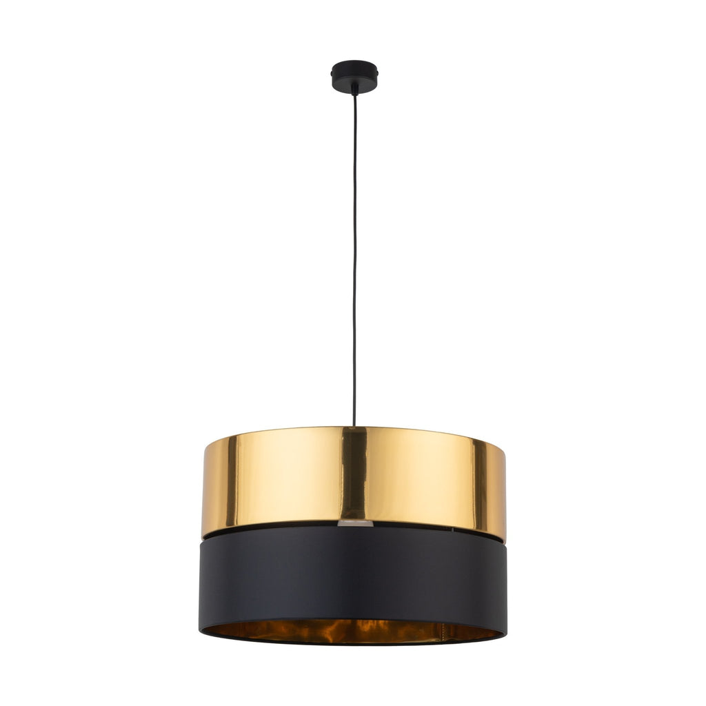 HILTON Black & Gold Pendant Ceiling Light Fixture for Kitchen Island, Dining Room & Living Room – Modern Luxury Lighting - Dekor Butik