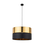 HILTON Black & Gold Pendant Ceiling Light Fixture for Kitchen Island, Dining Room & Living Room – Modern Luxury Lighting - Dekor Butik