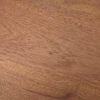 Hisako Mid Brown Open Round Accent Table - Dekor Butik