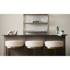 Hollyfield Counter/Bar Stool - 2 Colors, 2 Sizes - Dekor Butik