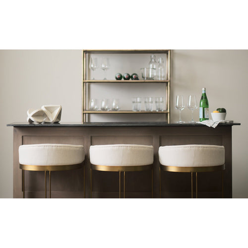 Hollyfield Counter/Bar Stool - 2 Colors, 2 Sizes - Dekor Butik