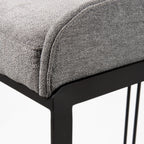 Hollyfield Counter/Bar Stool - 2 Colors, 2 Sizes - Dekor Butik