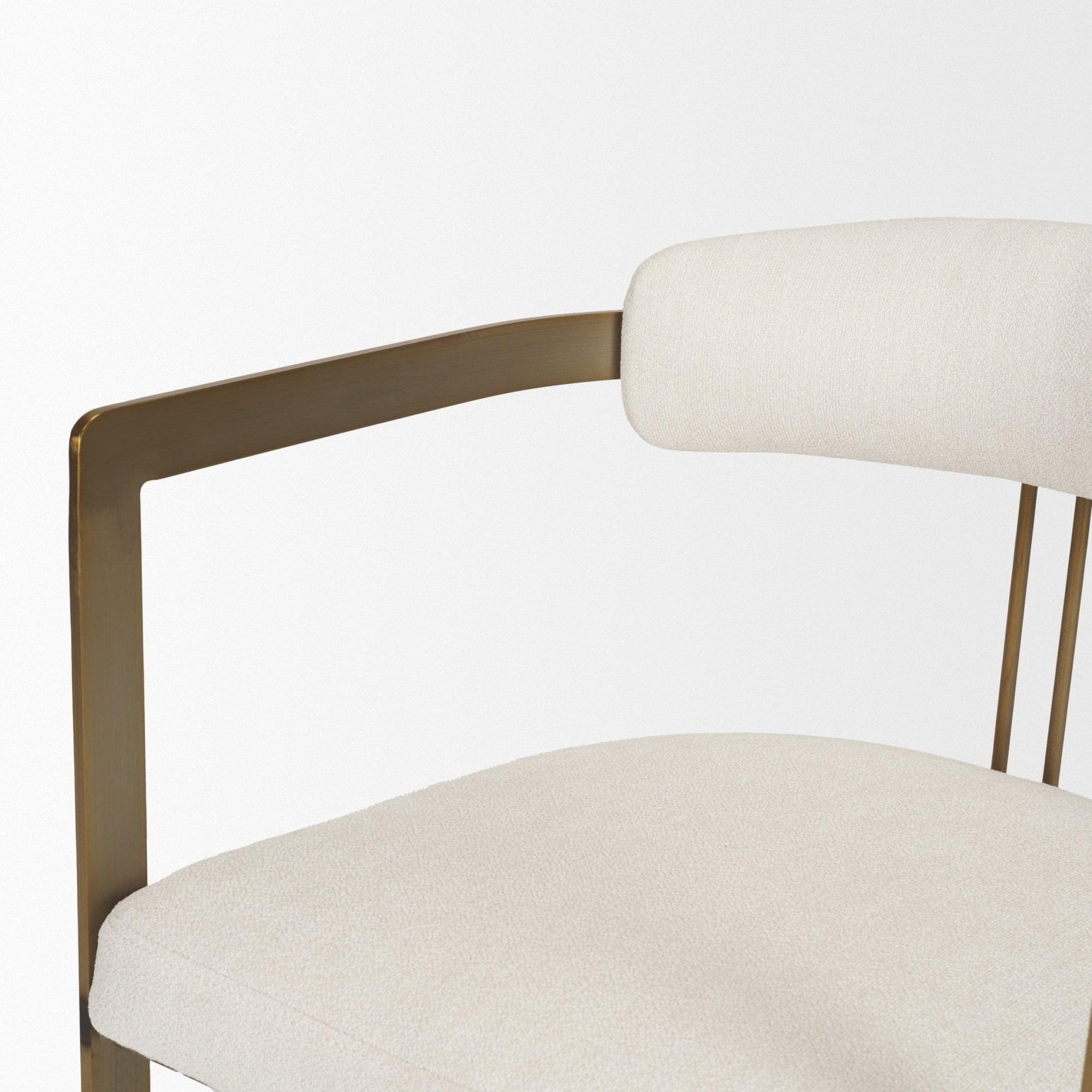 Hollyfield II Fabric Dining Chair - 2 Colors - Dekor Butik