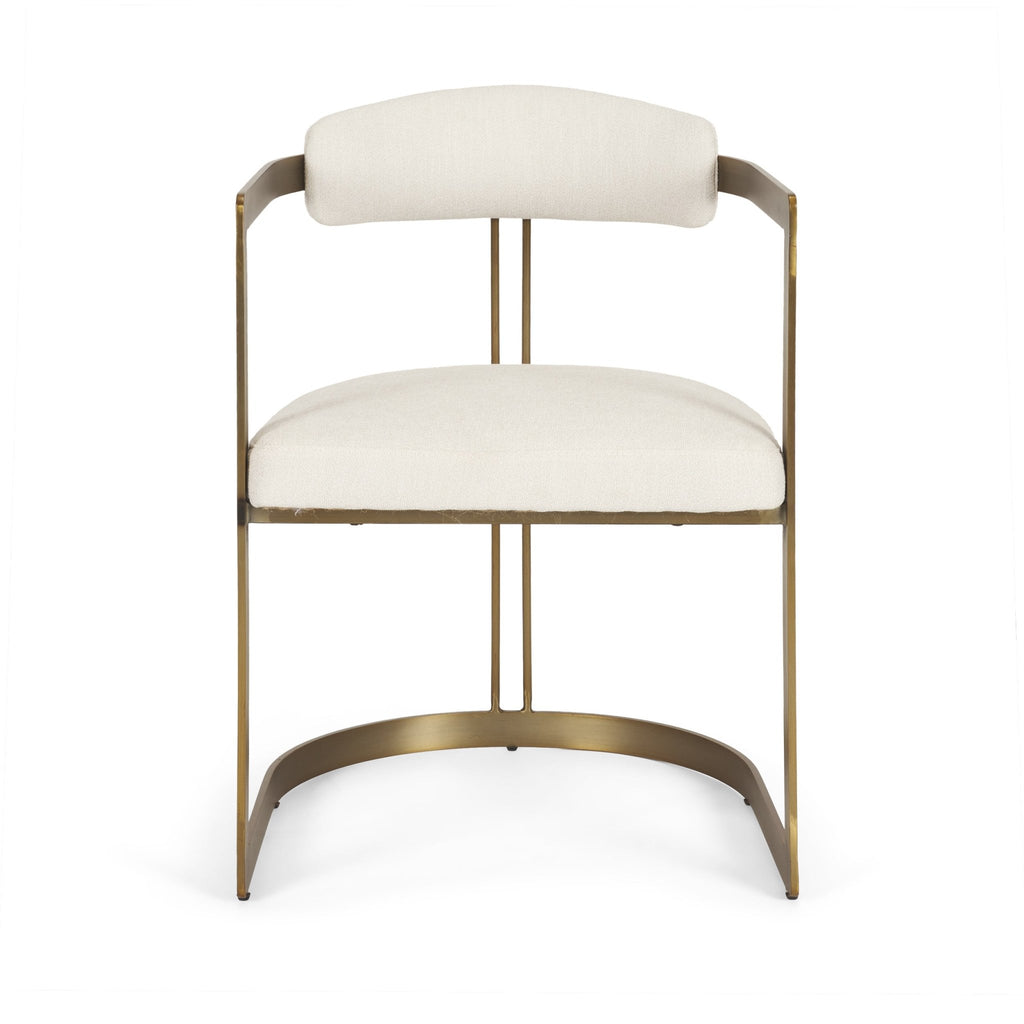 Hollyfield II Fabric Dining Chair - 2 Colors - Dekor Butik