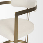 Hollyfield II Fabric Dining Chair - 2 Colors - Dekor Butik