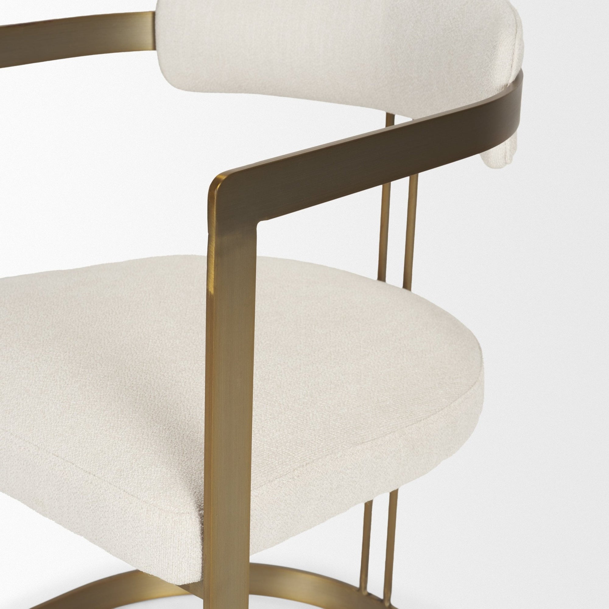 Hollyfield II Fabric Dining Chair - 2 Colors - Dekor Butik