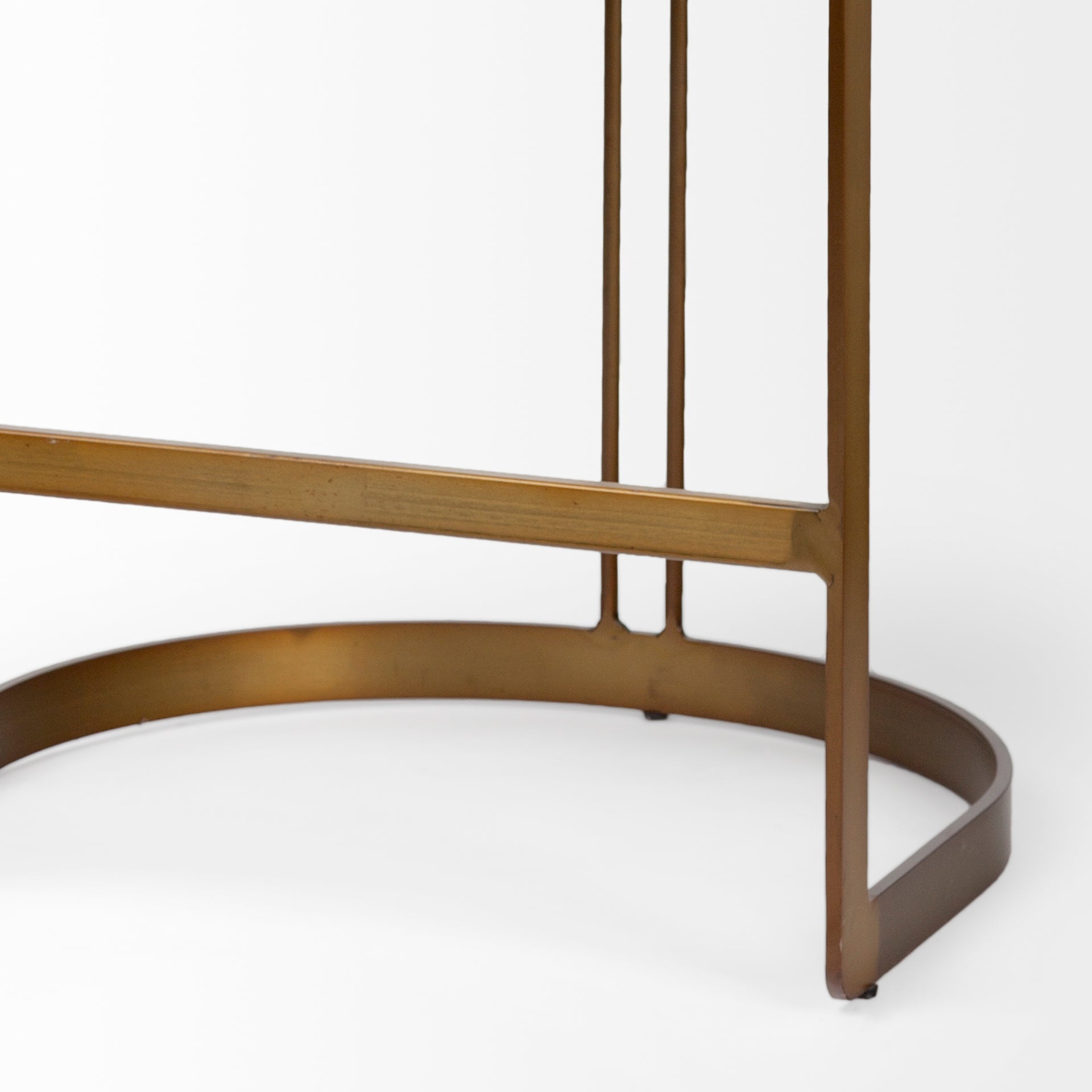 Hollyfield II Leather Counter/Bar Stool - 2 Colors, 2 Sizes - Dekor Butik