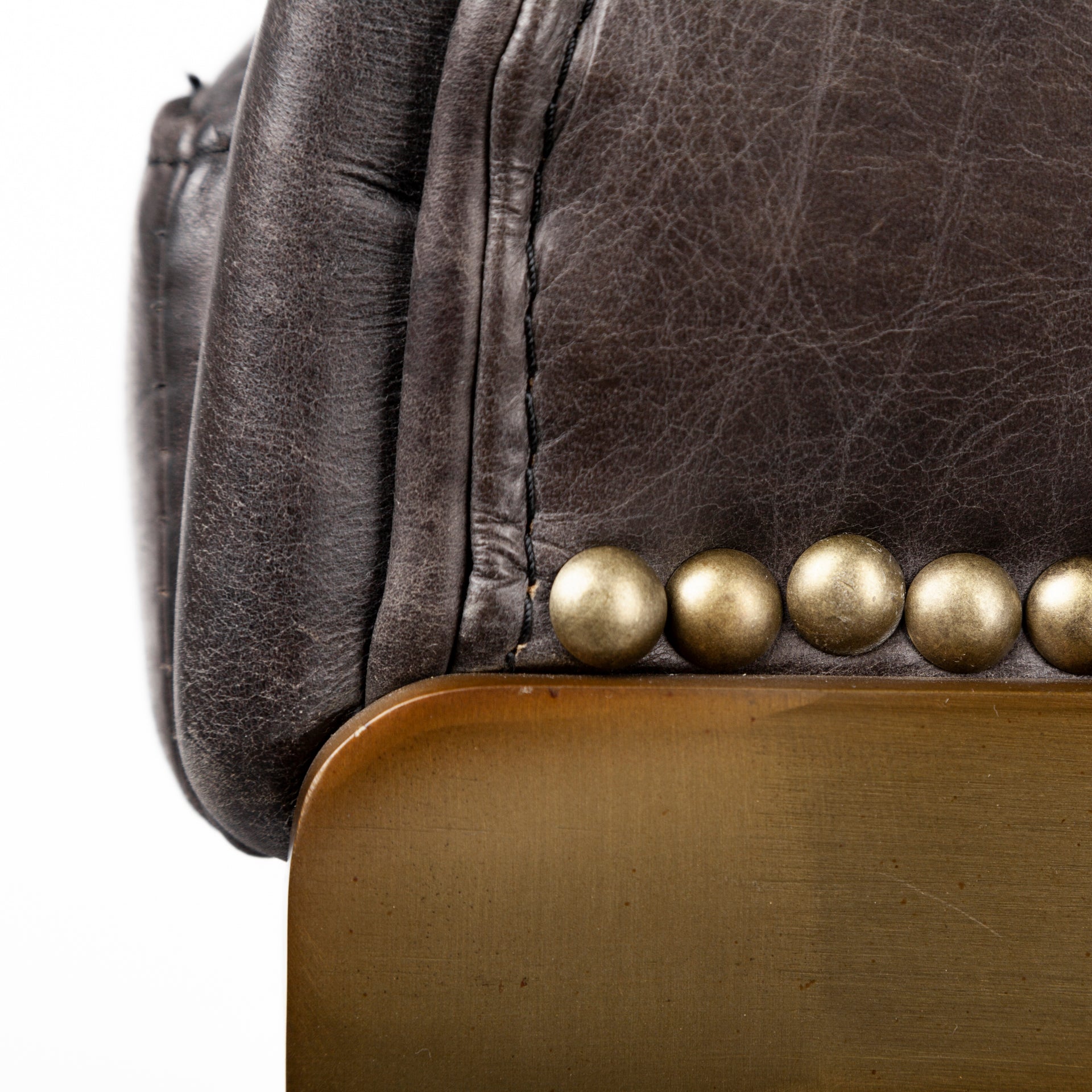Hollyfield II Leather Counter/Bar Stool - 2 Colors, 2 Sizes - Dekor Butik