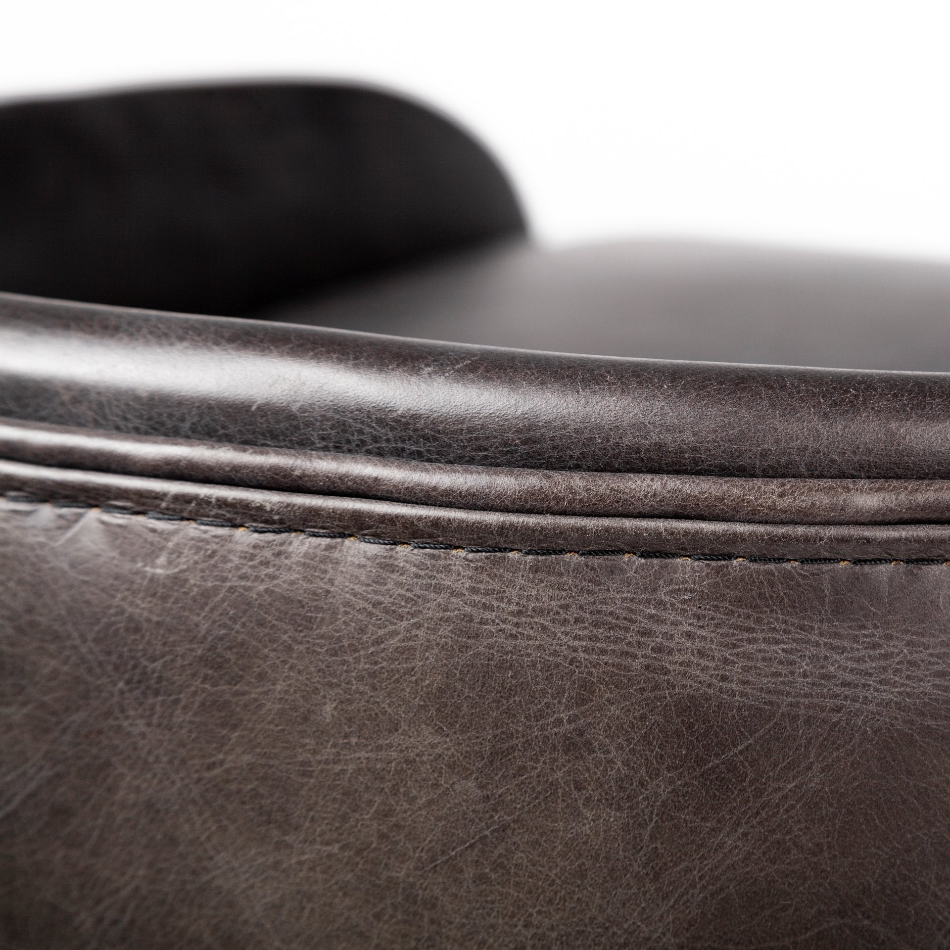 Hollyfield II Leather Counter/Bar Stool - 2 Colors, 2 Sizes - Dekor Butik