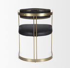 Hollyfield LEATHER Dining Armchair - 2 COLORS - Dekor Butik