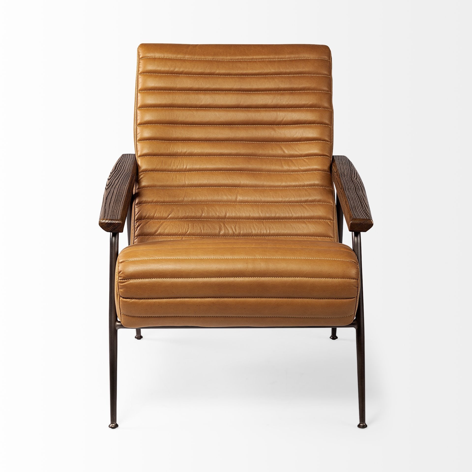 Grosjean Leather Accent Chair