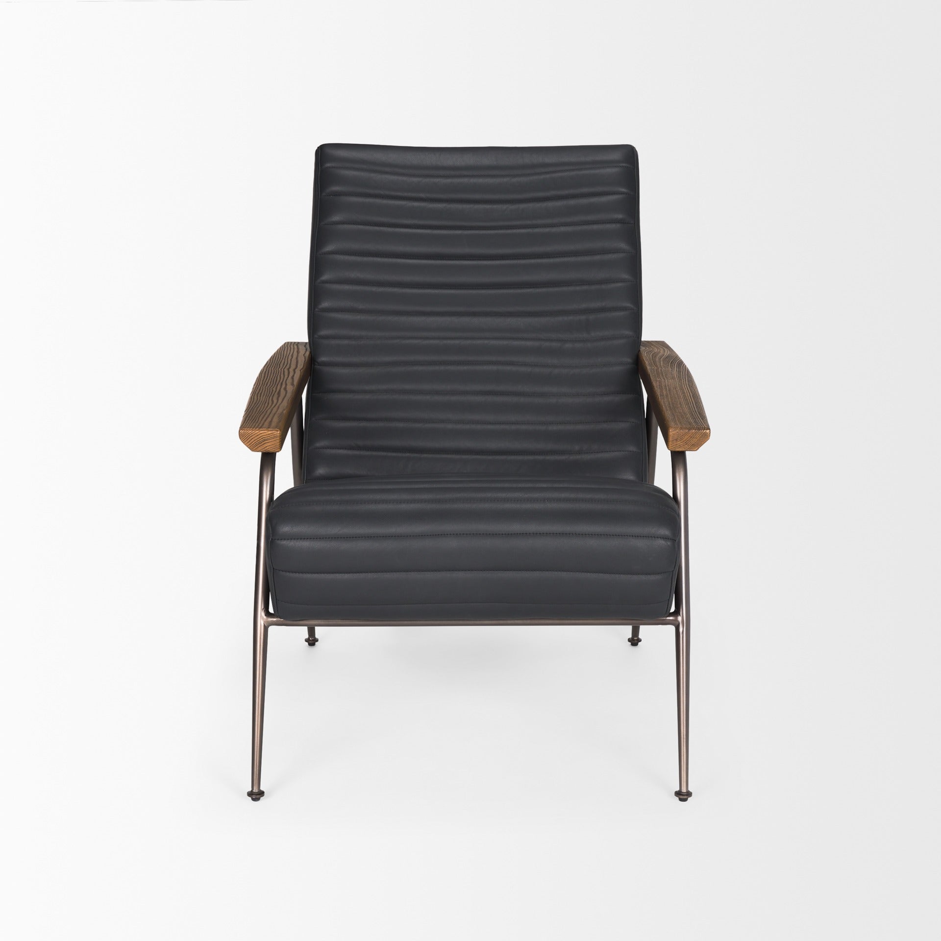 Grosjean Leather Accent Chair