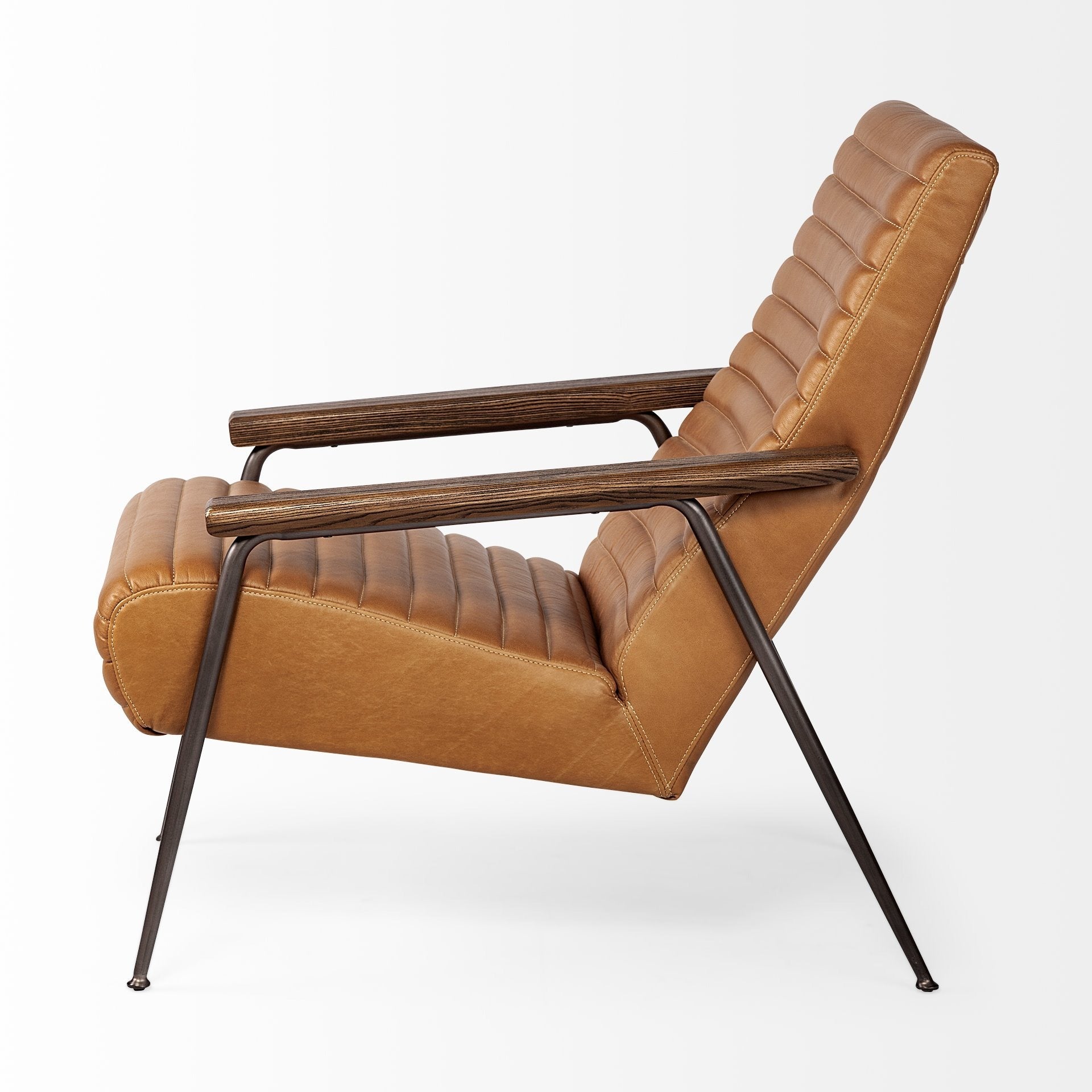 Grosjean Leather Accent Chair
