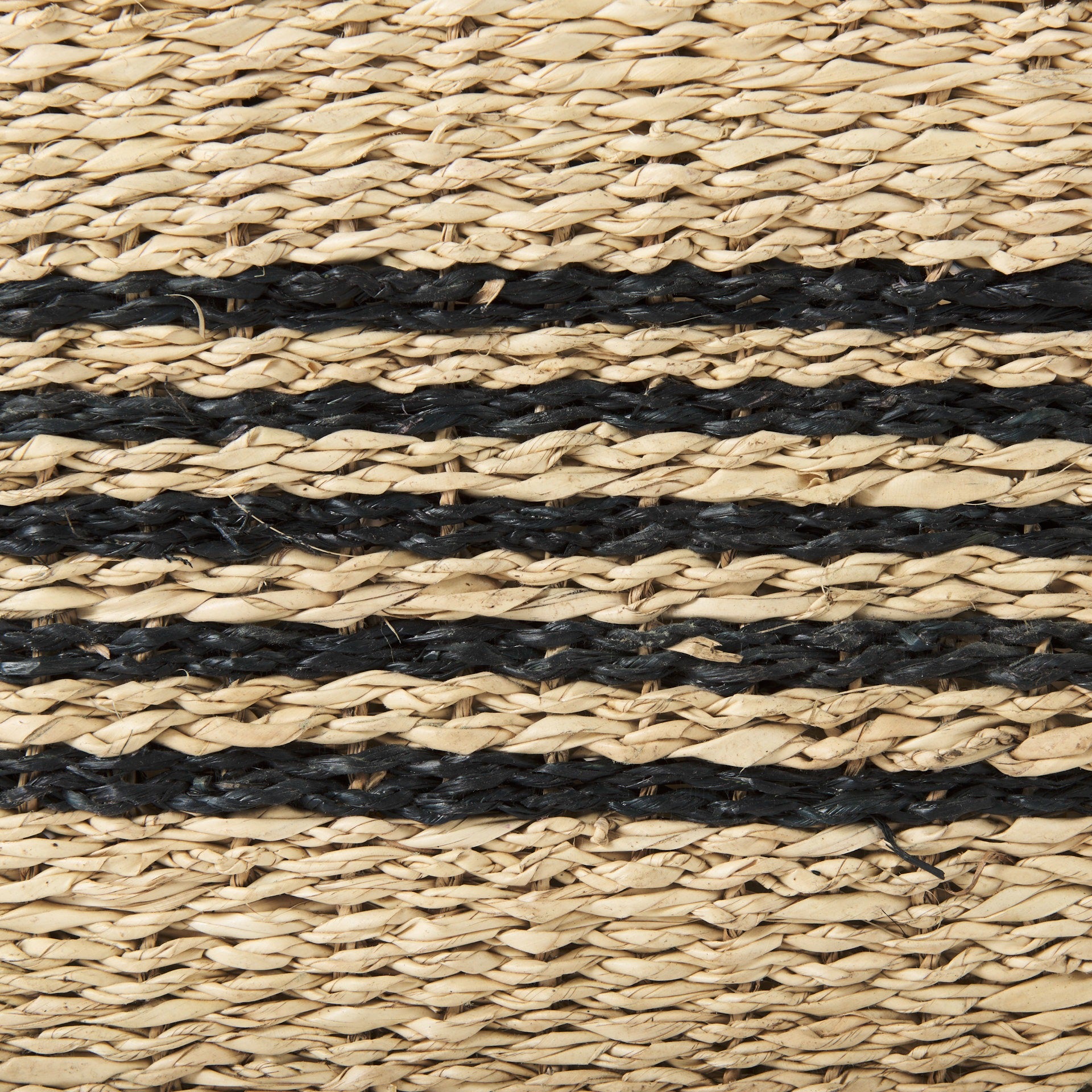 Cullen 15.7L x 15.7W x 15.7H (Set of 3) Grey Twisted Seagrass Square Basket