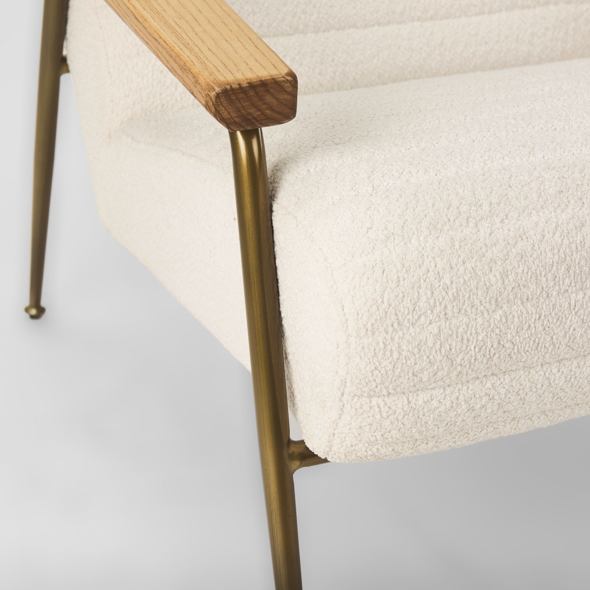 Grosjean Leather Accent Chair