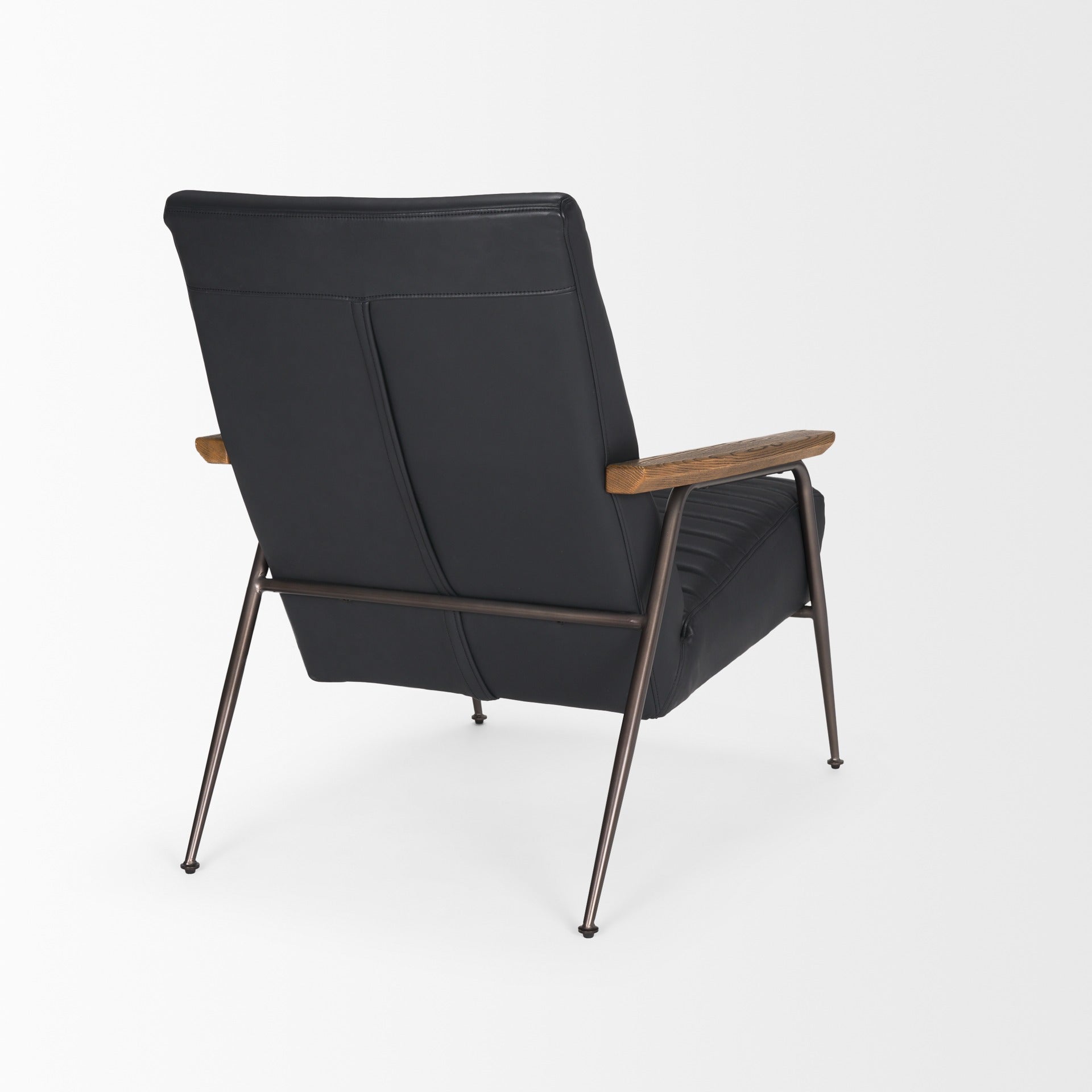 Grosjean Leather Accent Chair