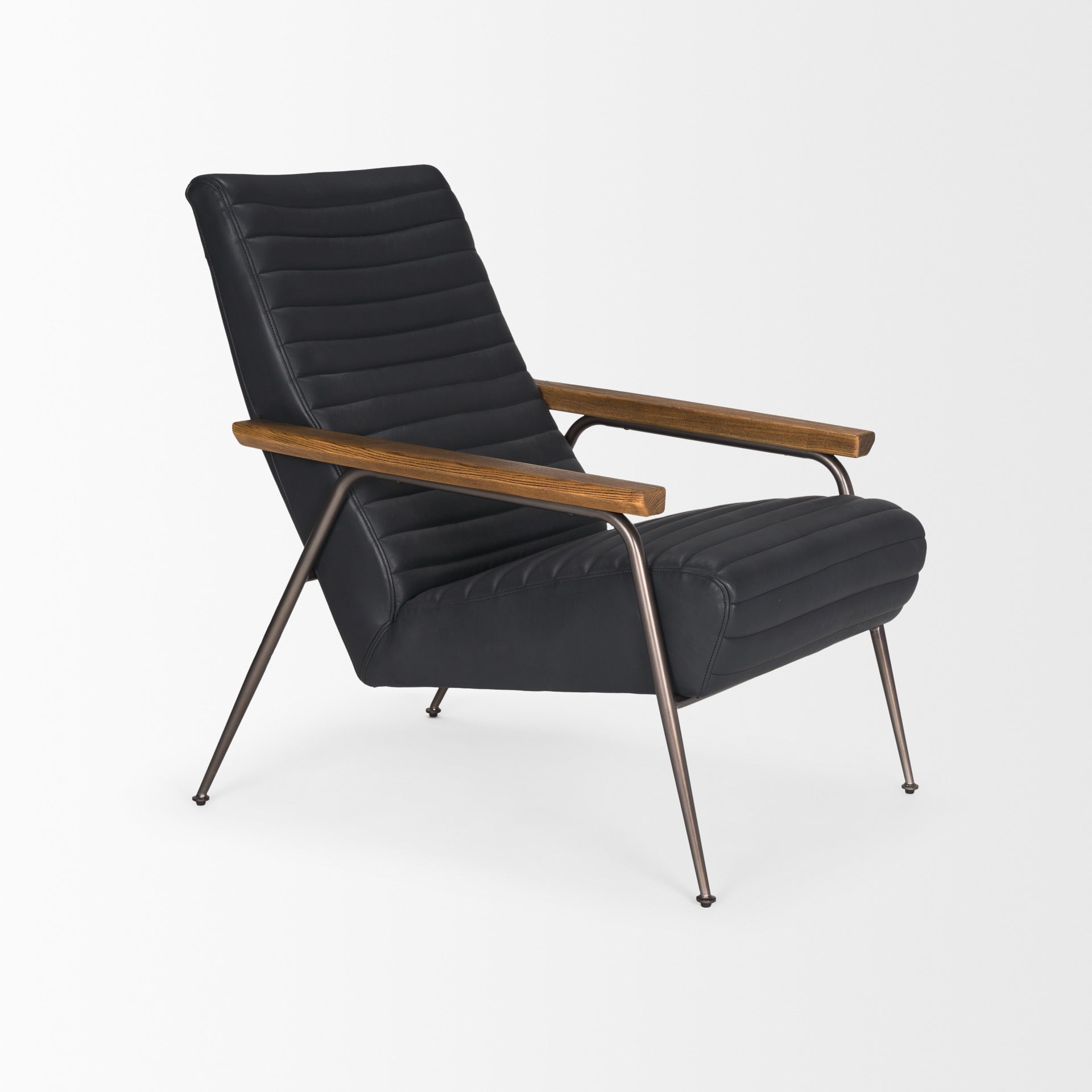 Grosjean Leather Accent Chair