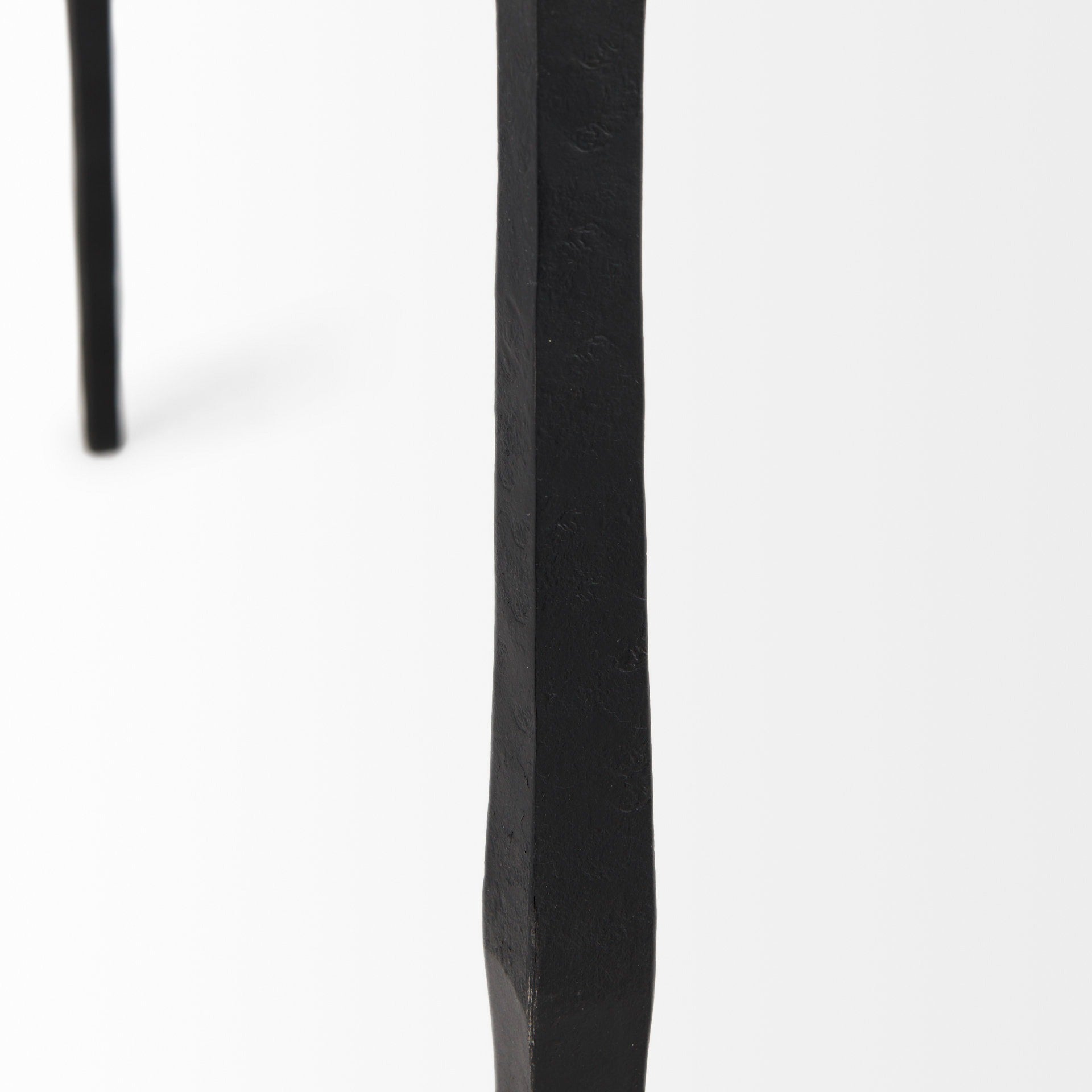 Timothy 48.0 X 8.0 X 30.0 Ebony Black Iron Console Table