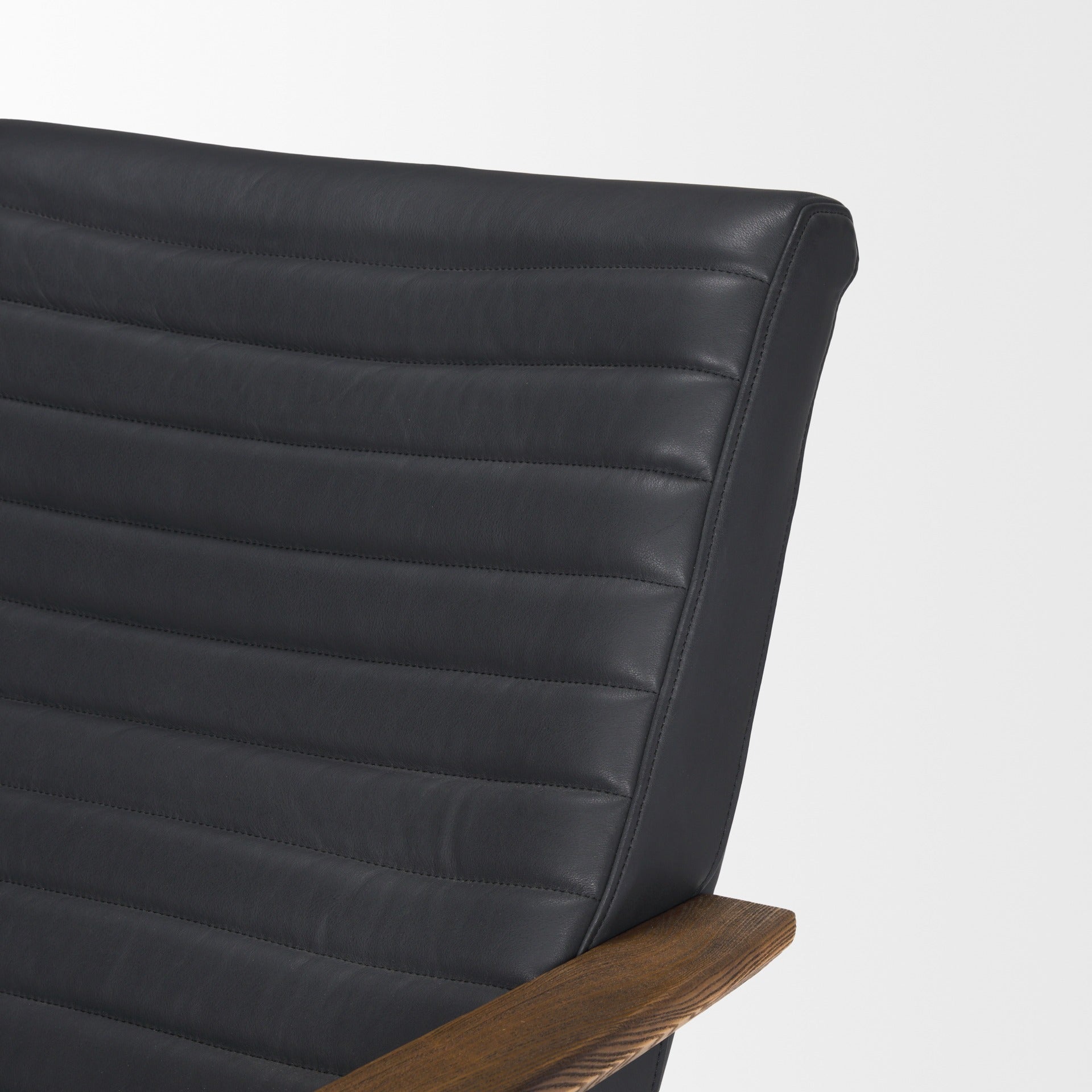 Grosjean Leather Accent Chair