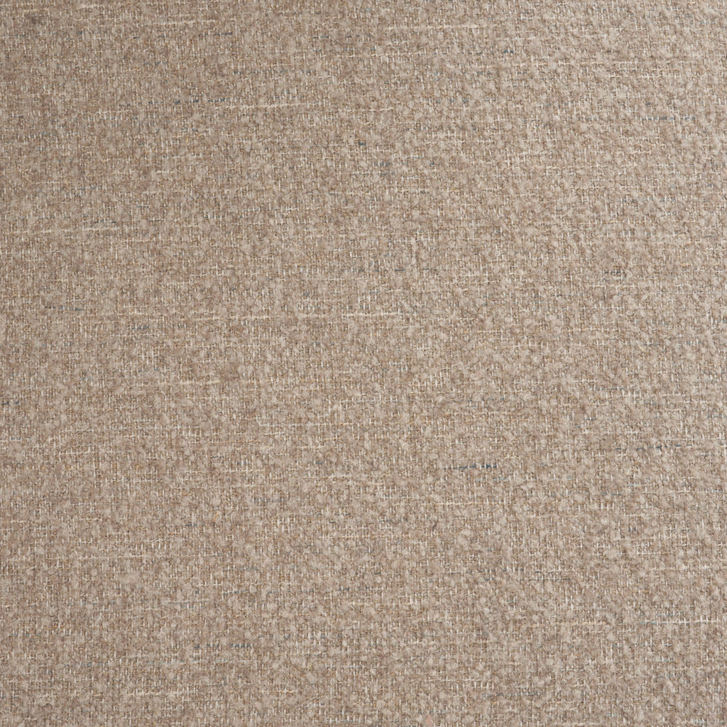Kornelia Textured Mushroom Fabric Barrel Accent Chair