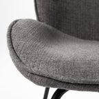 Inala Fabric Dining Chair - 2 Colors - Dekor Butik