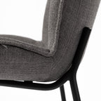 Inala Fabric Dining Chair - 2 Colors - Dekor Butik