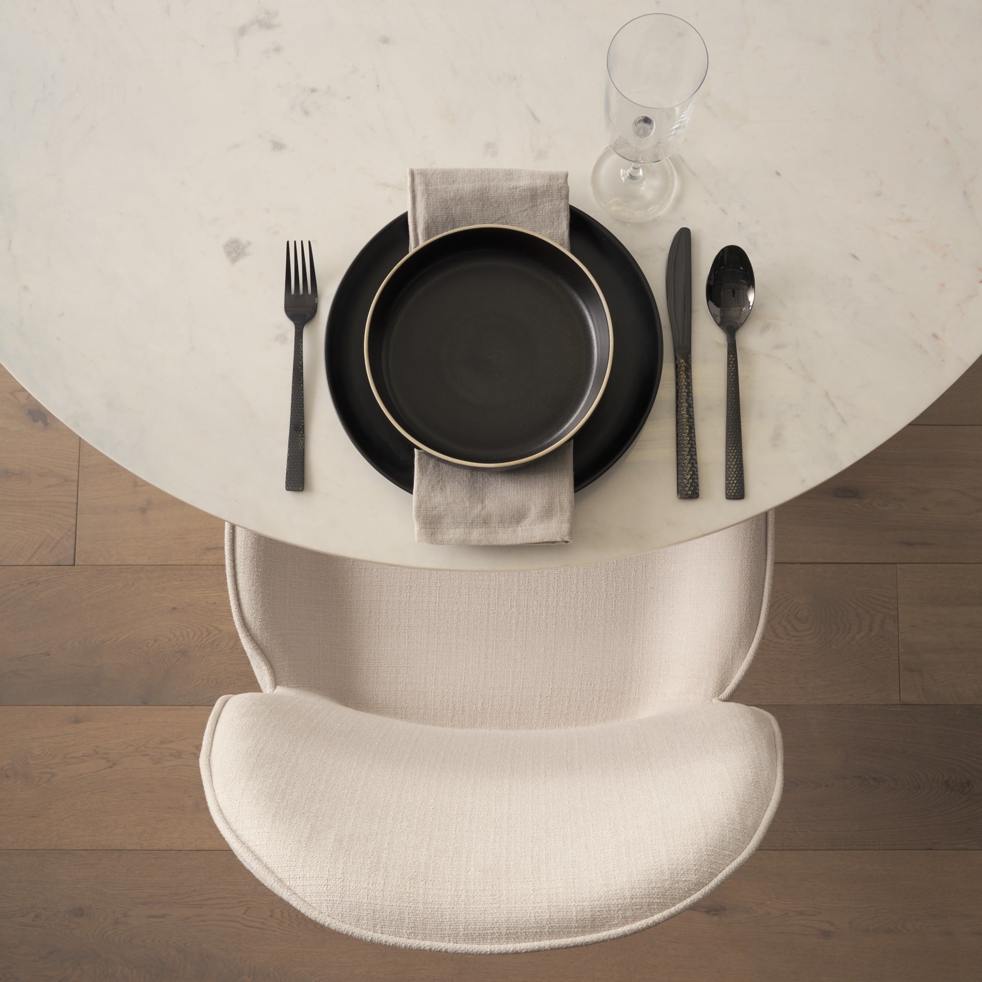 Inala Fabric Dining Chair - 2 Colors - Dekor Butik