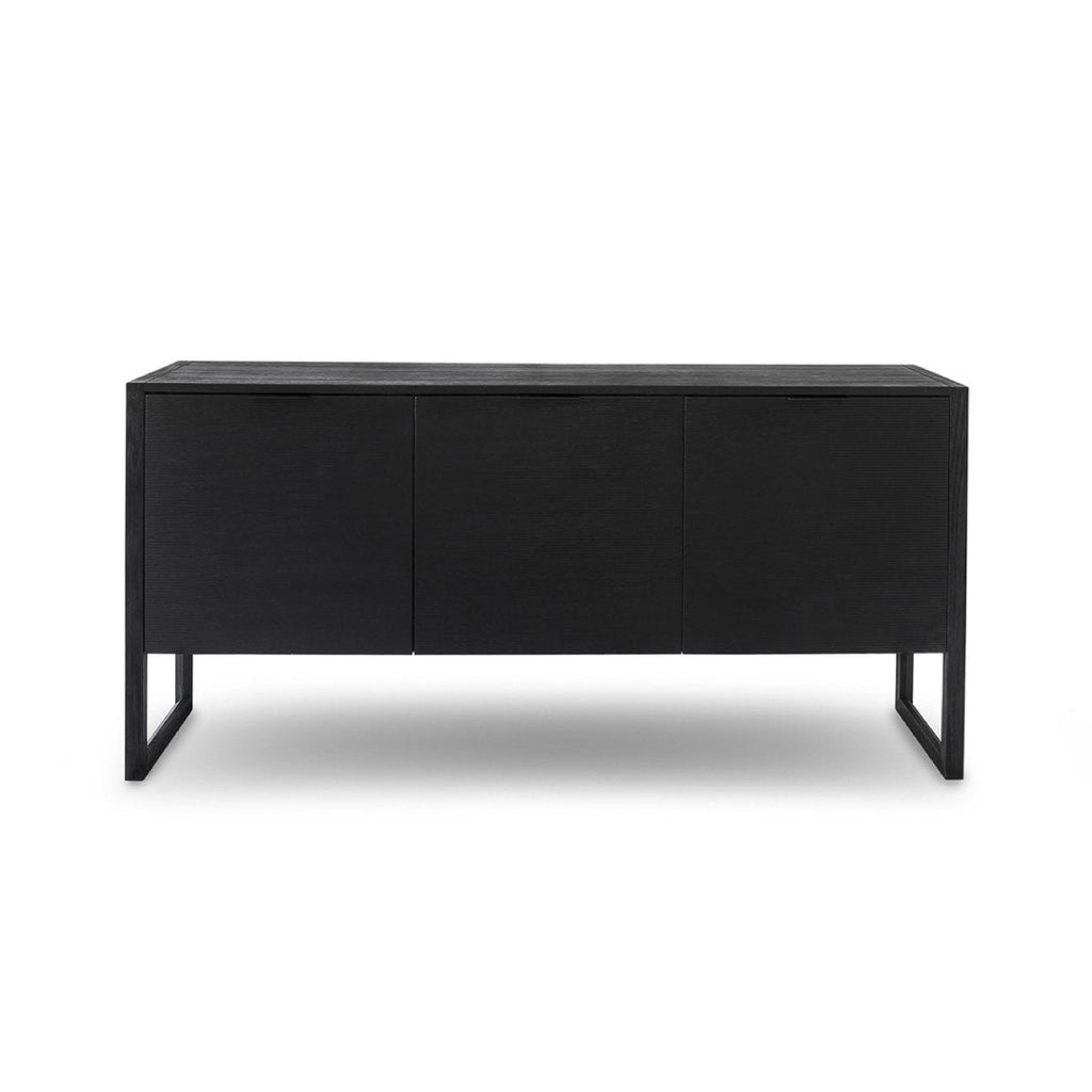 baseIrving 3 Door Sideboard - Black - Dekor Butik