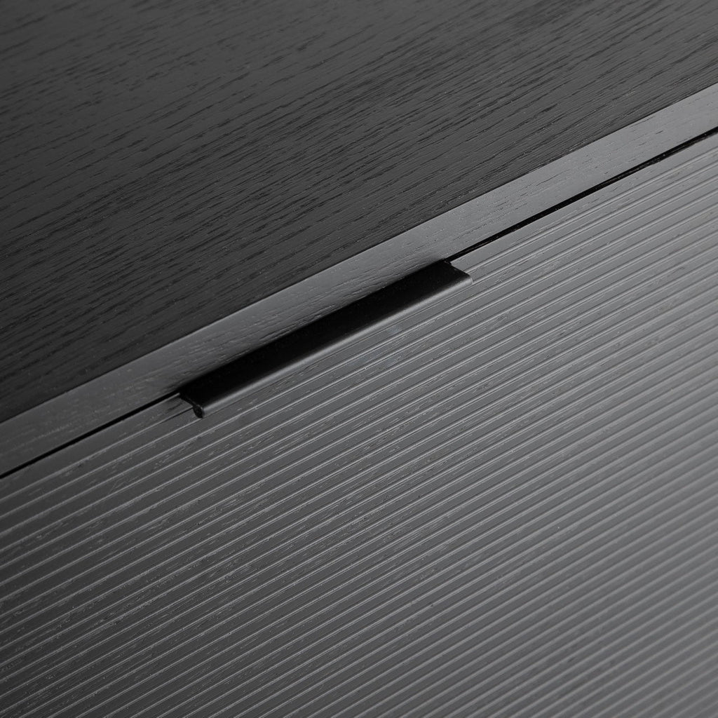 baseIrving 3 Door Sideboard - Black - Dekor Butik