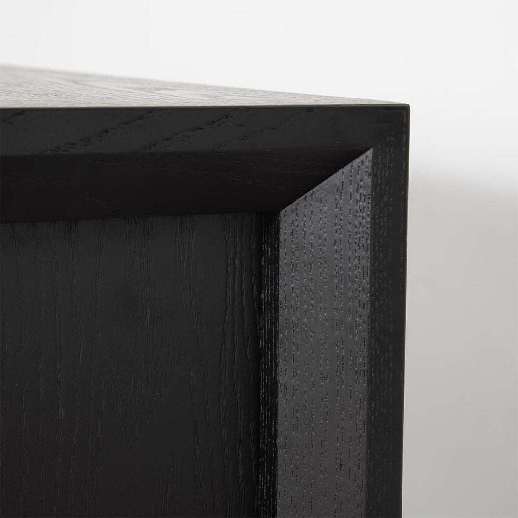 baseIrving 3 Door Sideboard - Black - Dekor Butik