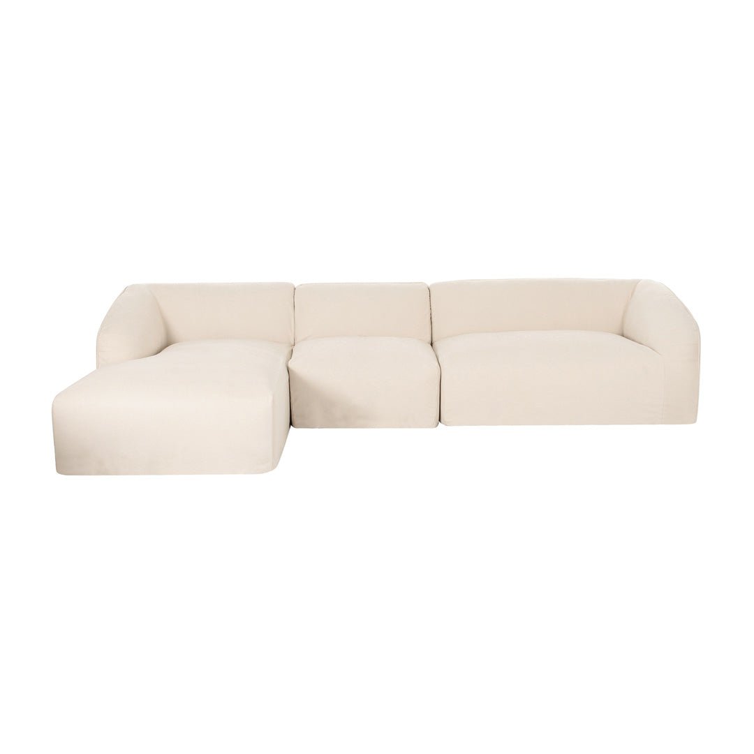 Isla Lounge 3 Piece Modular Sectional Sofa - 2 Colors - Dekor Butik