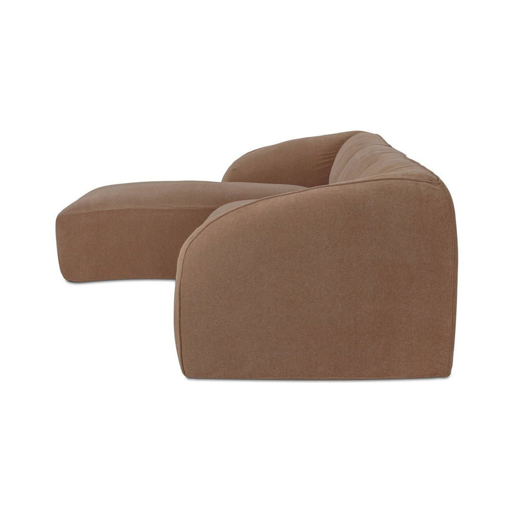 Isla Lounge 3 Piece Modular Sectional Sofa - 2 Colors - Dekor Butik